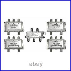16-Way Splitter System for Satellite Radio Commercial Services