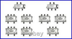 28-Way Splitter System for Satellite Radio Commercial Services