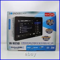 2-DIN 10.3 LCD Touchscreen BT/AUX/USB/CD/DVD Head Unit VR-1032XB OPEN BOX