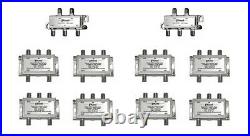 32-Way Splitter System for Satellite Radio Commercial Services