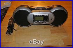 ACTIVATED SIRIUS SATELLITE RADIO SPORTSTER REPLAY SP-R2 RECEIVER WithBOOMBOX B1A