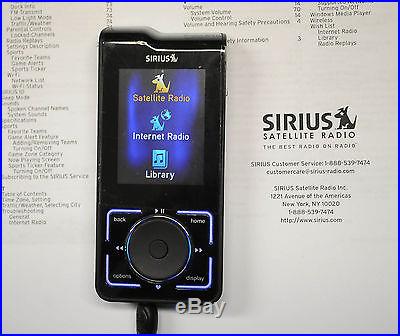 ACTIVATED SIRIUS STILETTO SL2 SATELLITE RECEIVER ONLY 1-220 Channels a
