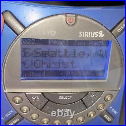 ACTIVATED SIRIUS XM SIR-SYS1 SANYO Crsr-10 RECEIVER