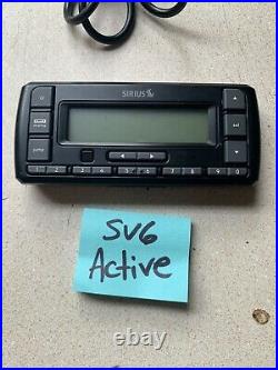 ACTIVATED Sirius SDSV6 Stratus 6 Satellite Radio Receiver, Receiver only euc sv6