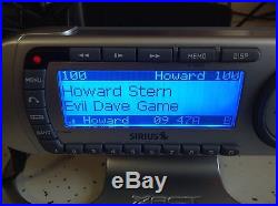 ACTIVATED Sirius XACT XTR8 Satellite Radio Receiver & home kit nice looking st2