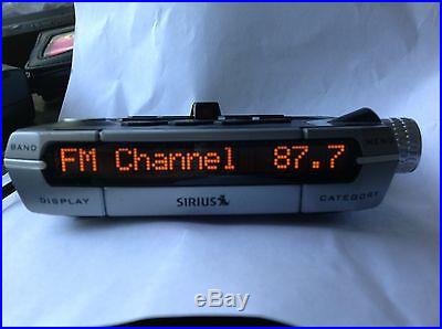 ACTIVATED Xact XTR3 SIRIUS Radio RECEIVER ONLY 87.7 pre FCC strong fm a DEAL