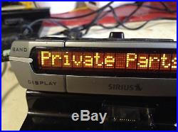 ACTIVATED Xact XTR3 SIRIUS Radio RECEIVER ONLY 88.1 post FCC weak fm a DEAL