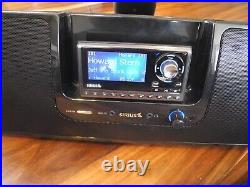 ACTIVE SUBSCRIPTION LIFETIME Sirius Sportster 5 SP5 Receiver With SUBX2 Boombox