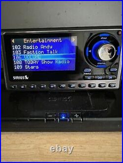 Activated Lifetime Sirius SP5 Sportster Satellite Radio Complete Home Kit. Stern