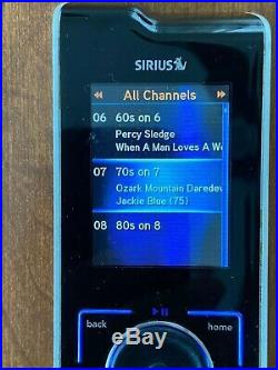 Activated Sirius Satellite Radio Stiletto SL100 with Accessories Lifetime