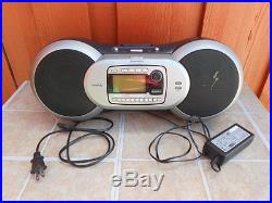 Activated Sirius Sportster Receiver SP-R1 with Boombox SP-B1R 87.7 LIFETIME