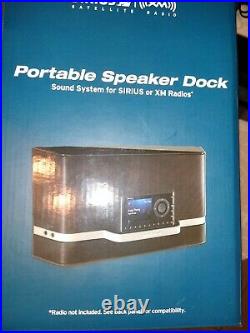 Activated Sirius Starmate 4 ST4 withPortable Speaker Dock Lifetime Subscription