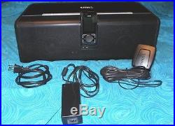 Activated Sirius Stiletto Boombox Speaker SLBB2 + Sirius Stiletto SL2 Receiver