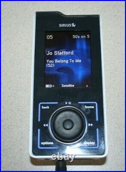 Activated Sirius Stiletto Satellite Radio SL10 SL 10 XM Radio Only