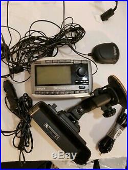 Active SIRIUS Sportster SP-R2 Replay radio with car kit. Howard 100 101