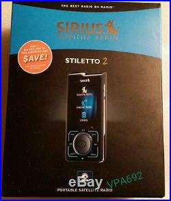 Active Sirius Stiletto 2 Satellite Radio Receiver (10)- Mint
