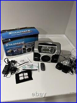 Active Sirius XM Starmate ST2R Receiver Radio with ST-B2 Boombox With Antenna