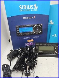 Active Subscription Sirius XM Starmate 5 ST5 Receiver Radio With Vehicle Kit