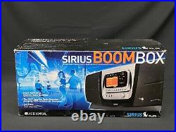 Audiovox SIRBB1 Sirius Satellite Radio Portable Boombox REMOTE, Antenna, Power
