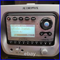 Audiovox SIRBB1 Sirius Satellite Radio Portable Boombox With ACTIVE SUBSCRIPTION