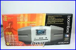 Audiovox XB9 XM Satellite Radio Boombox New with Box Antenna Power Supply