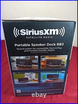 BRAND NEW SEALED SiriusXM Portable Speaker Dock Boom Box BB2 SXABB2 Sirius XM