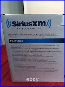 BRAND NEW SEALED SiriusXM Portable Speaker Dock Boom Box BB2 SXABB2 Sirius XM