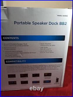 BRAND NEW SEALED SiriusXM Portable Speaker Dock Boom Box BB2 SXABB2 Sirius XM