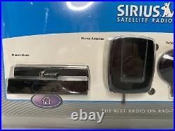 BRAND NEW Sirus Complete Plug and Play Satellite Radio with Home and Vehicle kit
