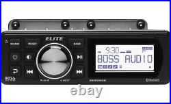 Boss Elite Direct Fit Harley 98-13 Bluetooth MP3 AM/FM Receiver Radio BEHDIN98