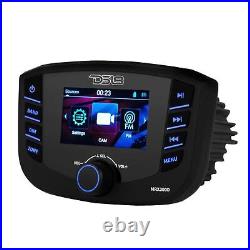 DS18 3 LCD Marine & Powersports 4 CH 25W RMS BT DAB+ Head Unit With Camera Input