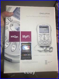Delphi MyFi Portable XM 2go Portable Satellite Radio Receiver NEW