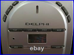 Delphi SA10034 SkyfI CD Audio System AM FM XM Satellite Radio Boombox Works