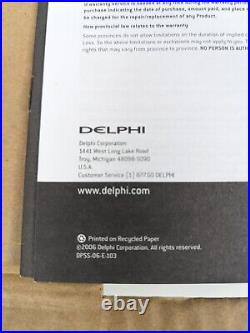 Delphi SA10201-11B1 Satellite Radio Receiver 2006 Open Box No Receiver Included