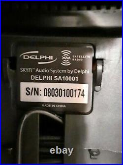 Delphi Skyfi Receiver XM Satellite Radio Boombox SA10001 LIFETIME SUBSCRIPTION