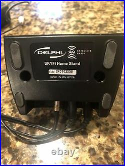 Delphi xm skyfi Radio Receiver/Home Stand/Remote Active LIFETIME SUBSCRIPTION