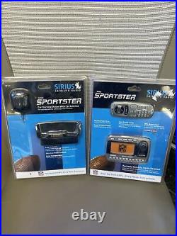 EC New Sirius Satellite Radio Sportster Portable Radio SP-R1 & SP-C1 WITH EXTRAS