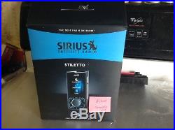 EUC ACTIVATED IN box STILETTO 2 SL2PK1 portable kit SL2 SL 2 sirius xm radio