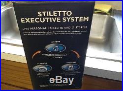 EUC ACTIVATED SIRIUS STILETTO 10 sl10 receiver + BOOMBOX slex1 SL EX1 READ ALL
