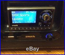 EUC Sirius XM Satellite Radio SP5 Receiver SUBX2 Boombox, Lifetime Subscription