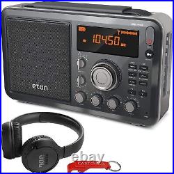 Eton Elite Field AM/FM/Shortwave Radio & JBL Bluetooth Pure Bass Headphones Kit