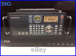 Eton Grundig Satellit 750 Ultimate AM/FM Stereo also Receives Shortwave Aircraft