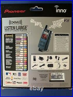 Euc Pioneer Inno xm2go Portable Satellite Radio MP3 GEX-INN01 XM sweet kit