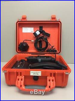 Globalstar Qualcomm GCK-1250 Satellite Phone Hands Free Car Kit In Pelican Case