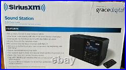Grace Digital SiriusXM Sound Station GDI-SXTTR2 With Remote, Power Cord & Manual