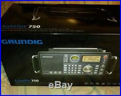Grundig Satellite 750 AM/FM Stereo Shortwave Aircraft-Band Radio Brand New