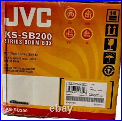 JVC KS-SB200 Sirius Satellite Boom Box New