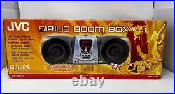 JVC KS-SB200 Sirius Satellite Boom Box with Radio Tuner & FM Car Kit New Sealed