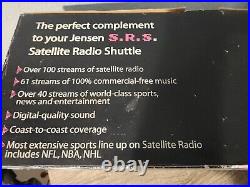 Jensen JSIR900B Sirius Satellite Boombox Brand New in Open box