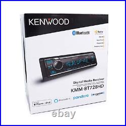 Kenwood Bluetooth Car Stereo with USB Port, AM/FM Radio, MP3 Player KMM-BT38
